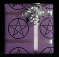Gift Shrouds Gothic Wrapping Paper